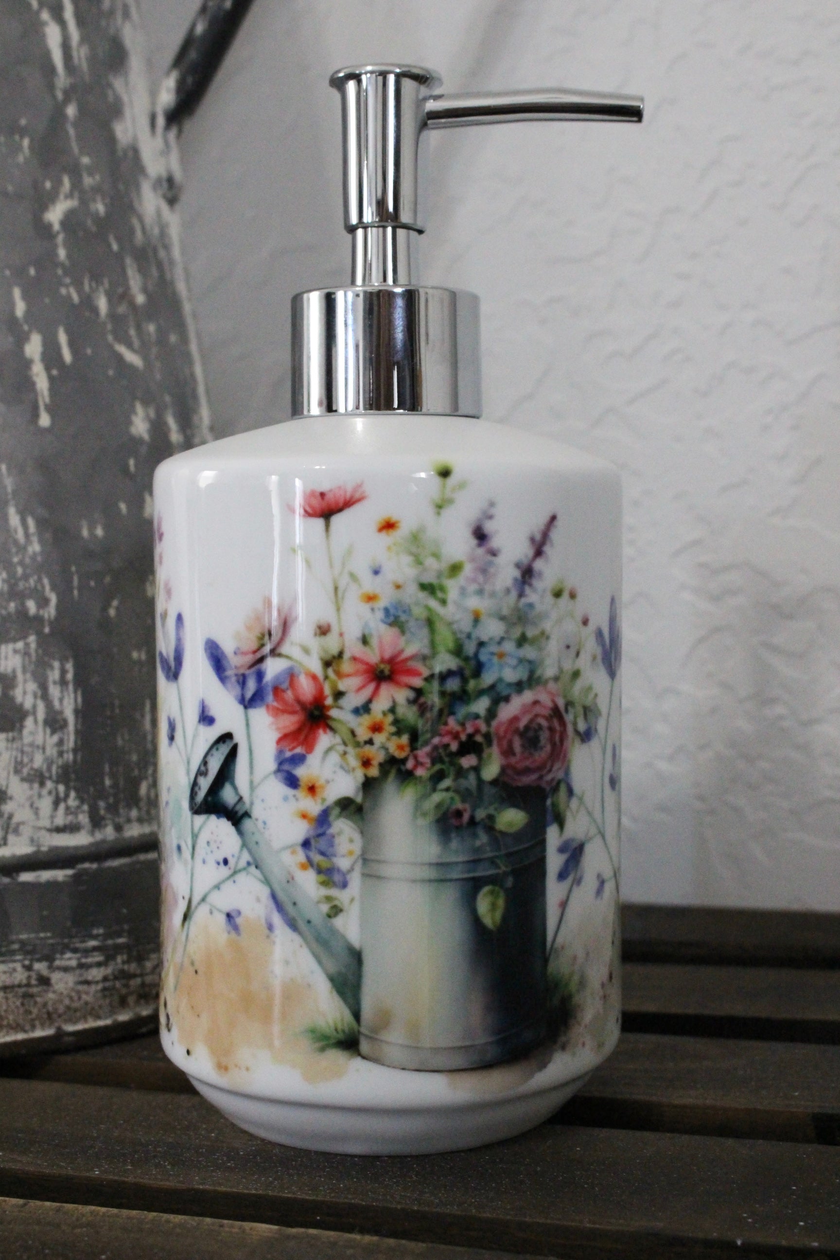 Wildflower Soap/Lotion Dispenser