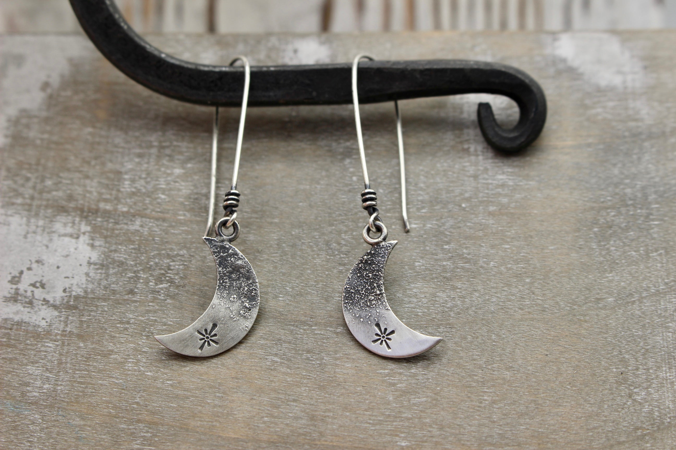 Stardust Moon Earrings