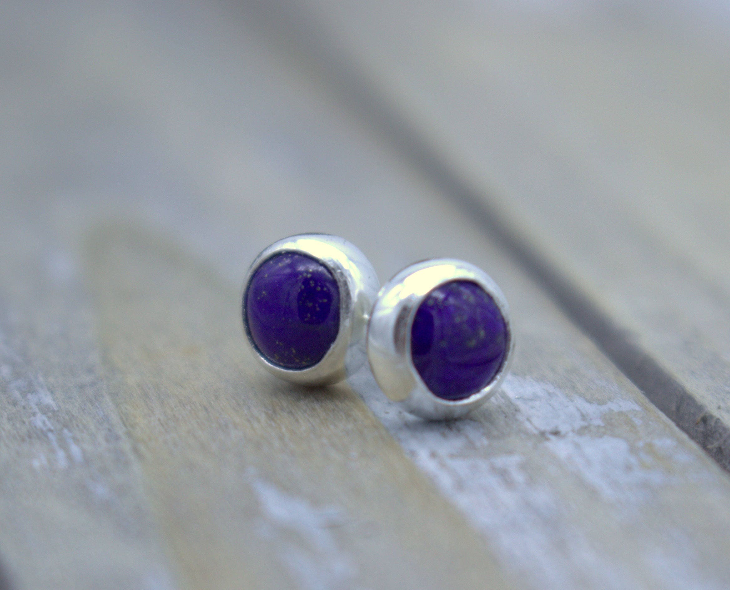 Blue Lapis Earrings