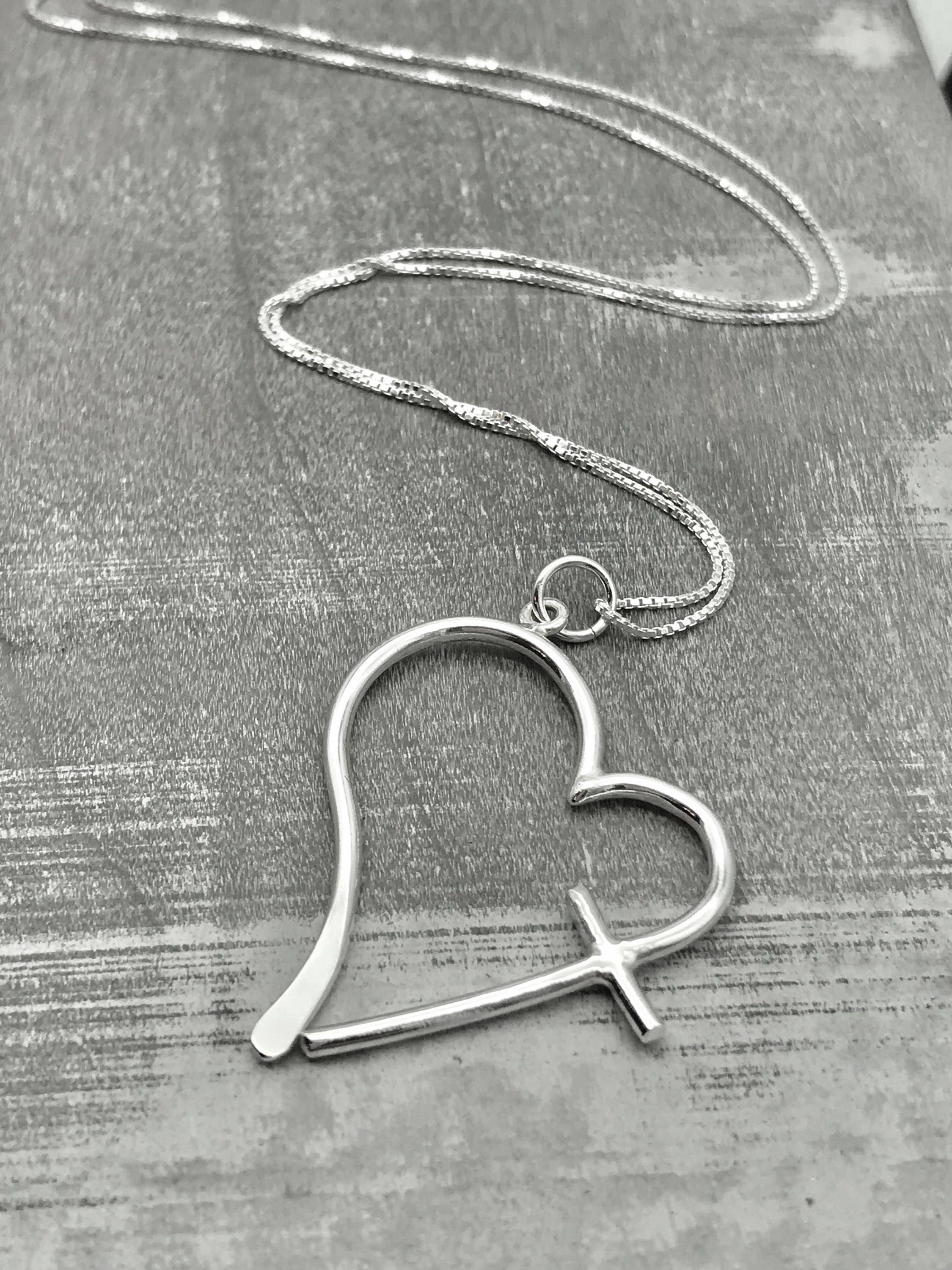 Cross Heart Necklace