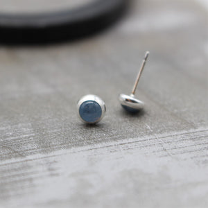 Aquamarine Stud Earrings