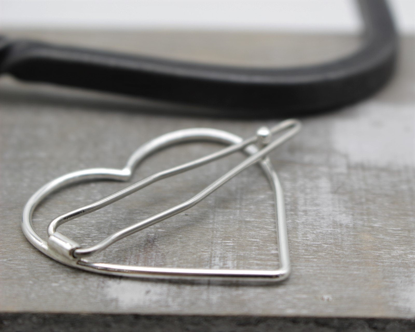 Small Heart Barrette