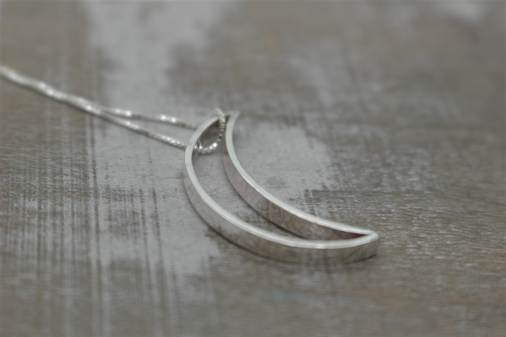 Personalized Moon Necklace