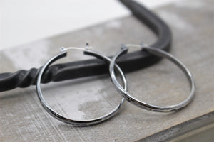 1.5 inch Rustic/Polished hoops