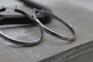 1.5 inch Rustic/Polished hoops