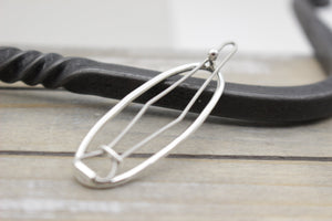 Petite oval barrette