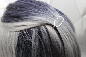 Petite oval barrette
