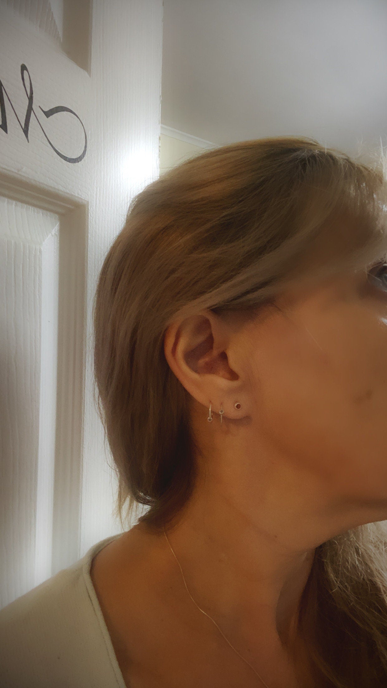 Tiny rainbow moonstone stud earrings - Sterling Earrings- gift for her - 3mm earrings - Moonstone earrings - jewelry sale