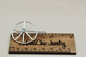 Small Gemstone barrette