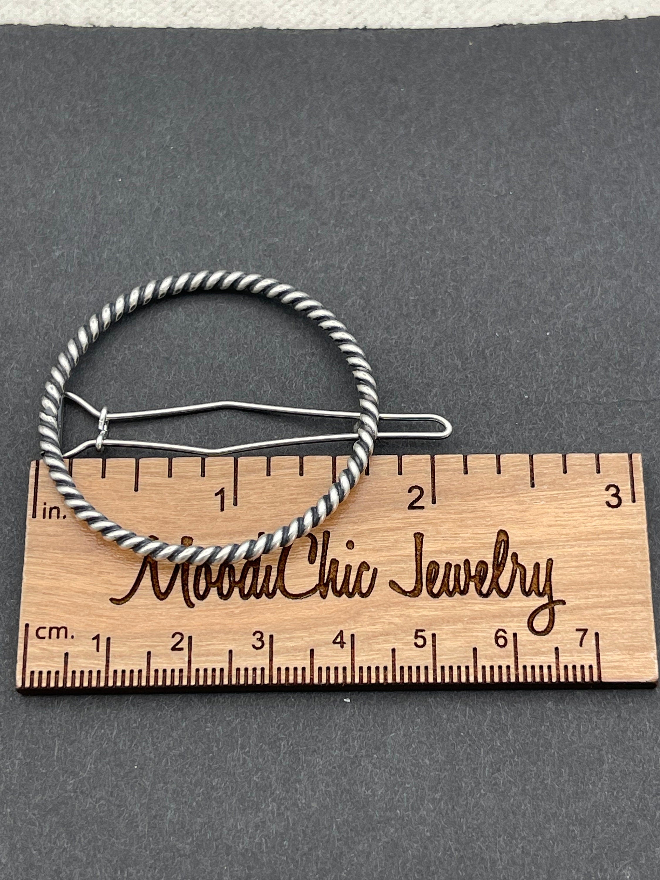 Medium Sterling Silver Barrette