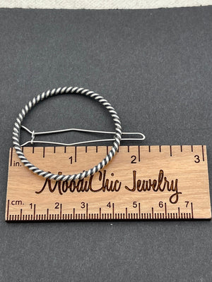 Medium Sterling Silver Barrette