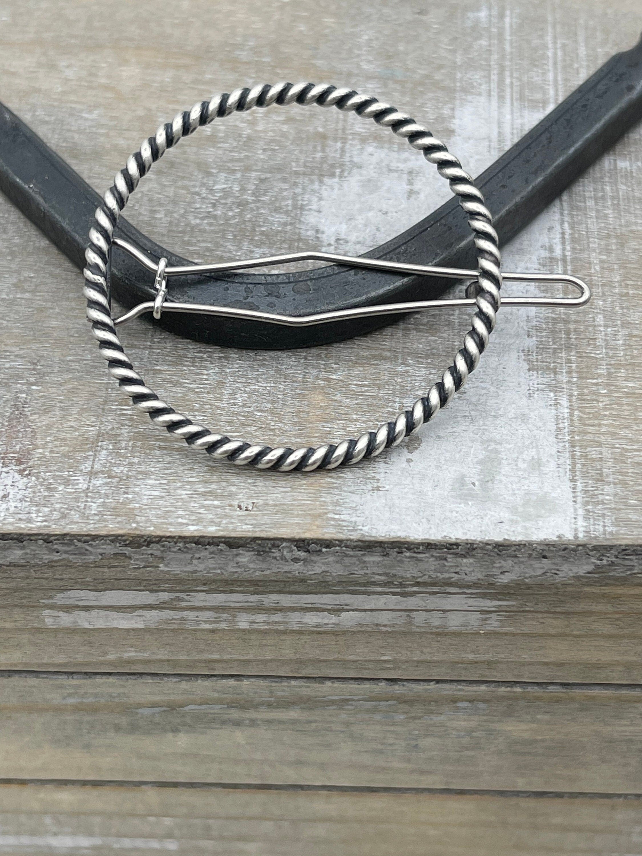 Medium Sterling Silver Barrette