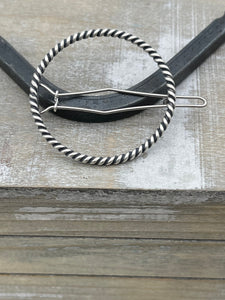 Medium Sterling Silver Barrette