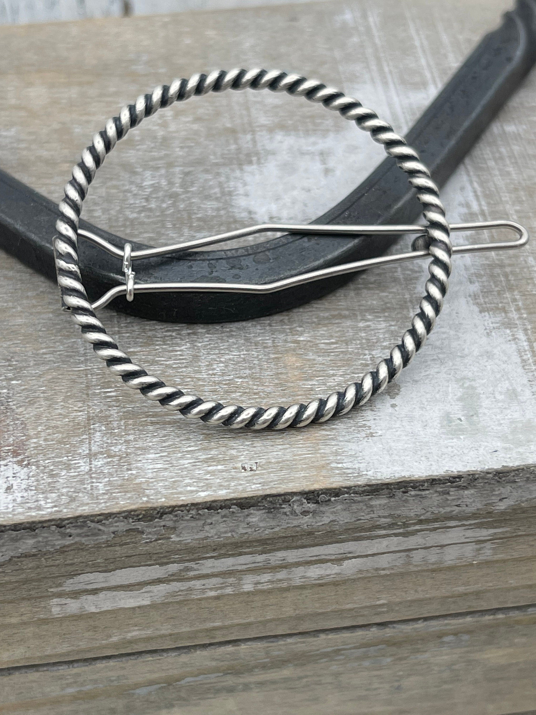 Medium Sterling Silver Barrette