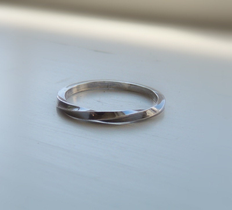 Simple silver ring - Sterling Silver Ring band - Gift For Her - stackable ring - Jewelry Sale - Stacking ring