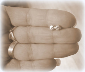Petite Heart Earrings