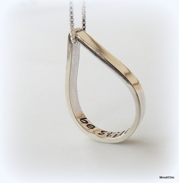 Personalized Teardrop Necklace