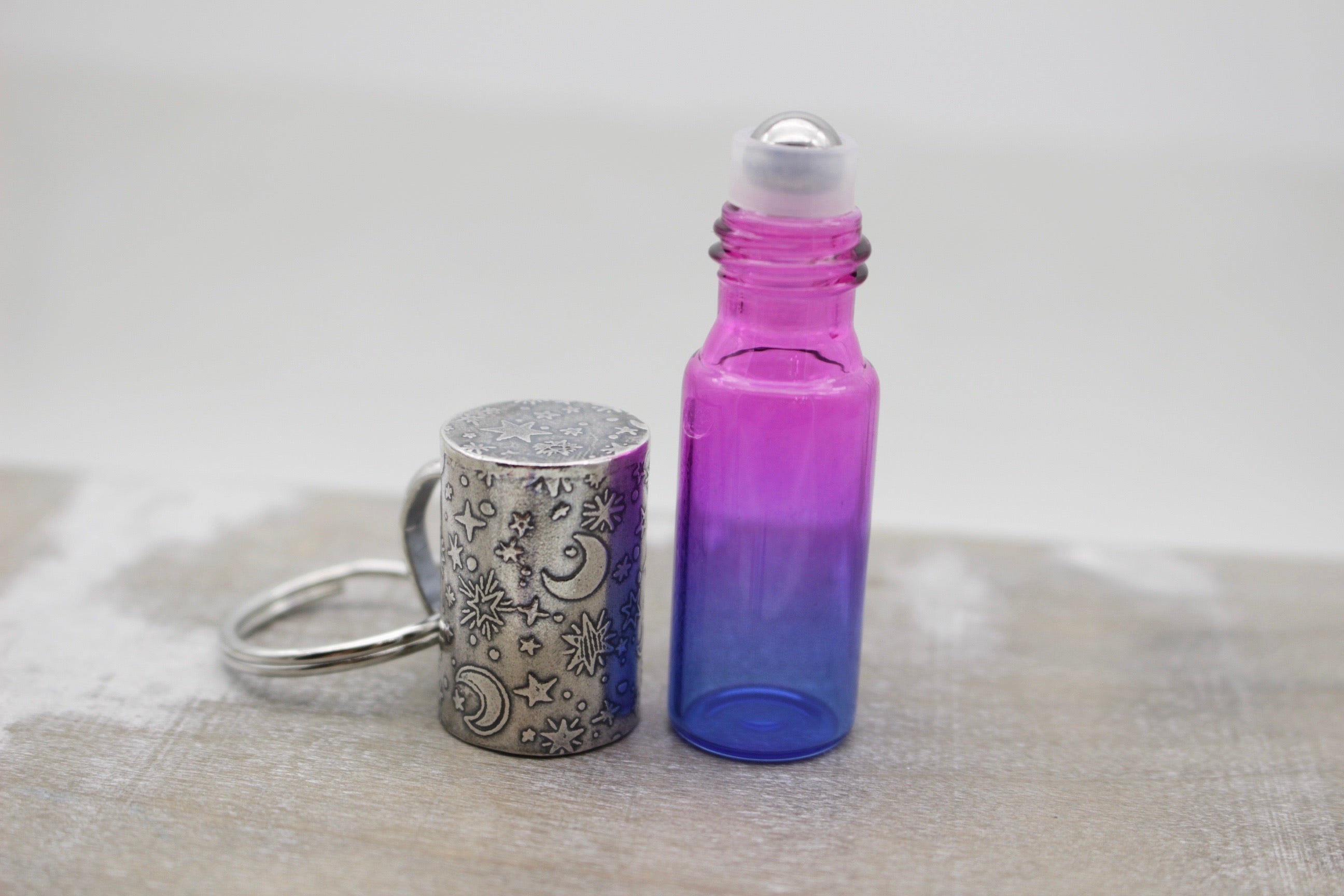 Moon and Stars Rollerball Container