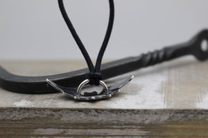 Sterling silver Bat hair-tie