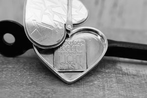 Fractured Heart Locket