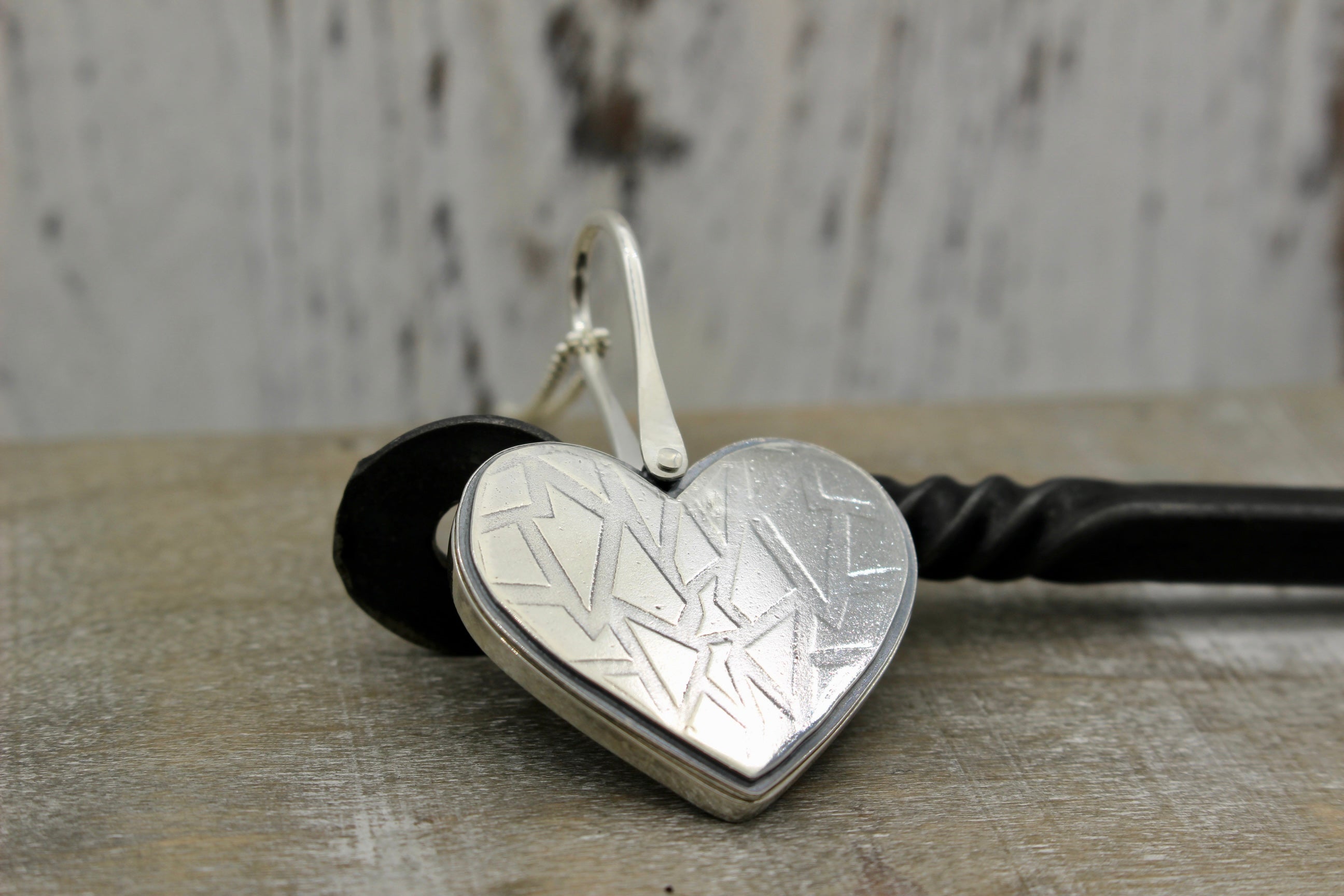 Fractured Heart Locket