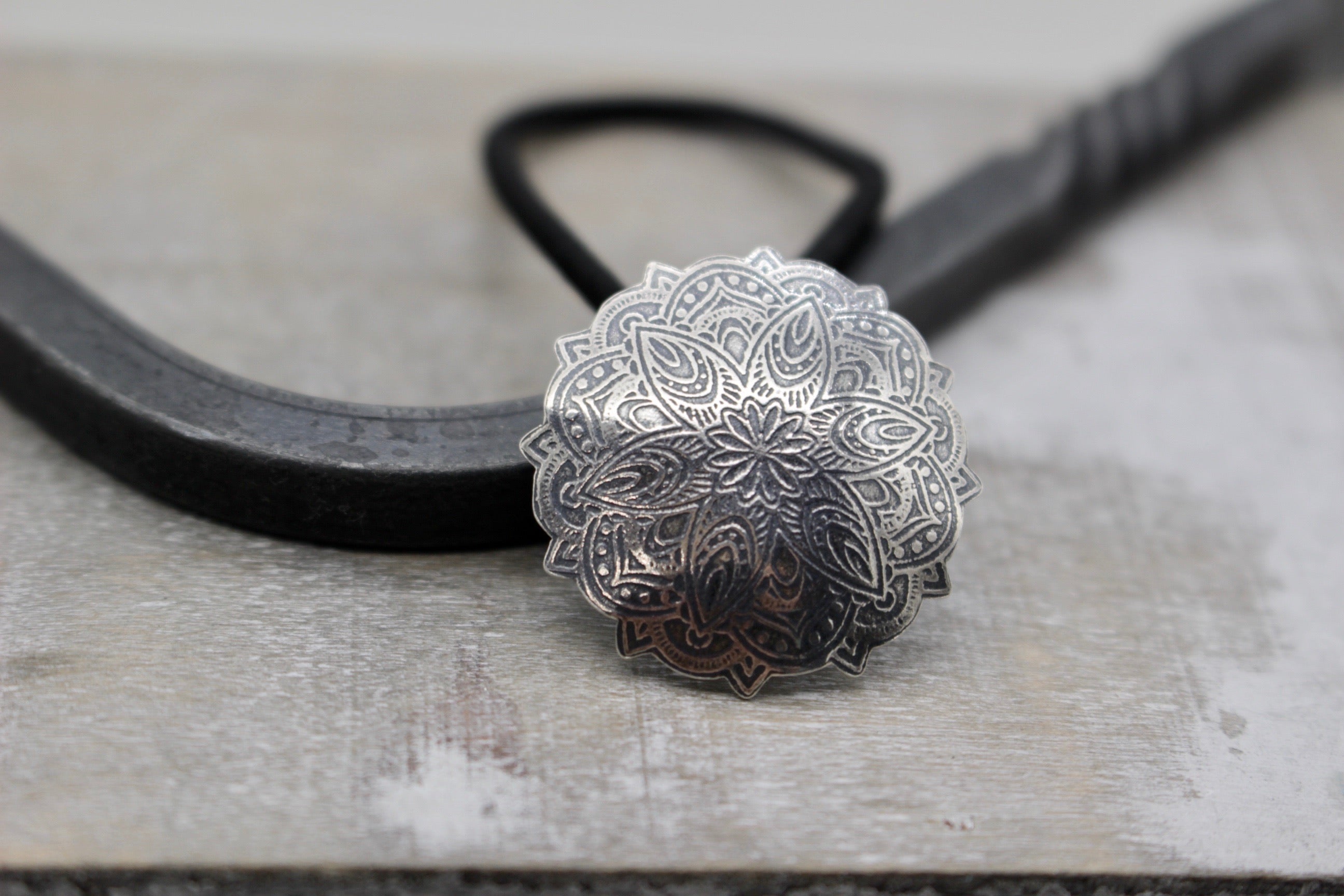 Mandala Ponytail Holder