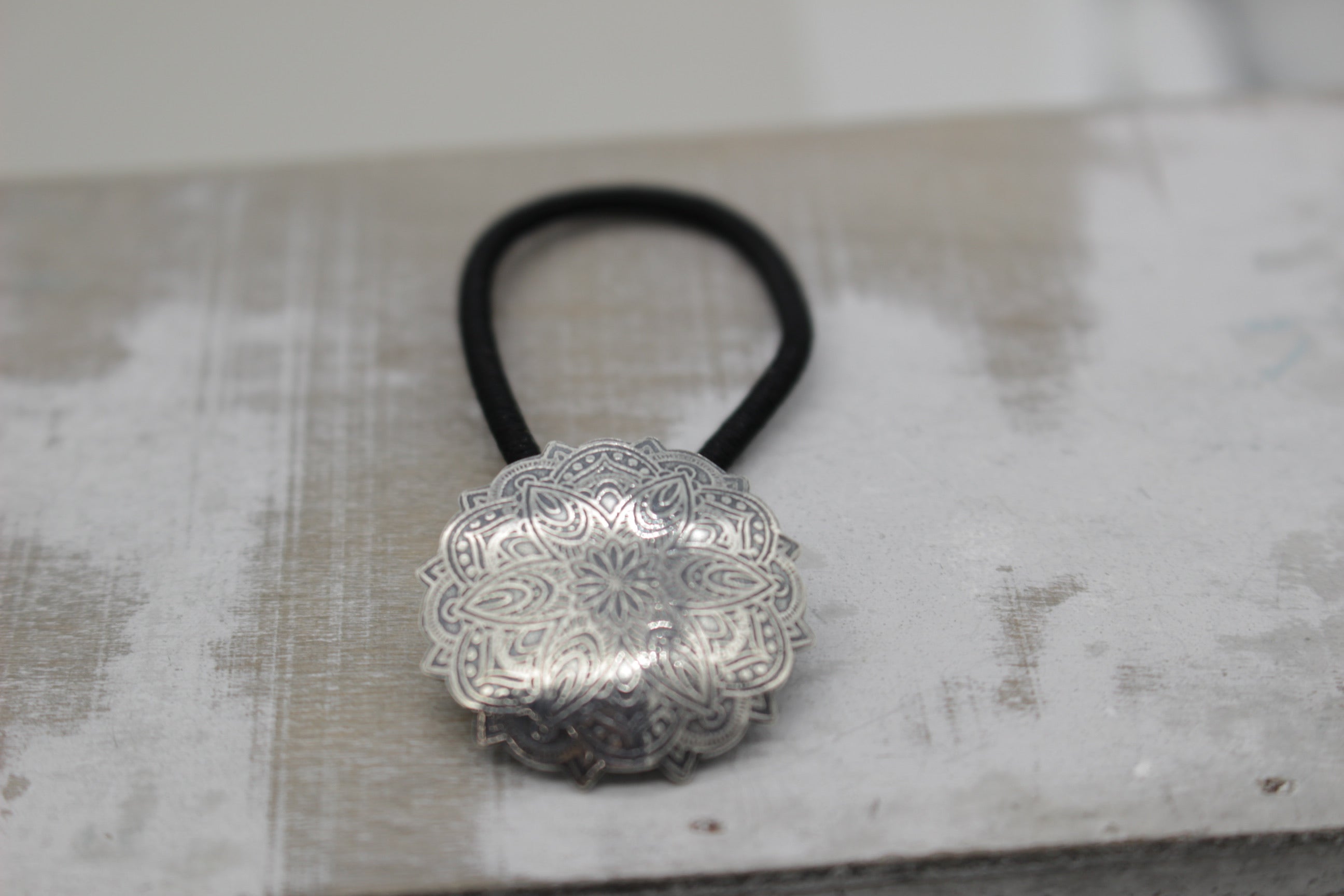 Mandala Ponytail Holder