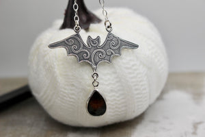 Flourish Bat Necklace