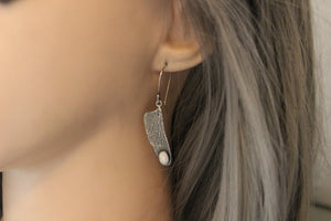 Dragonfly wing earrings