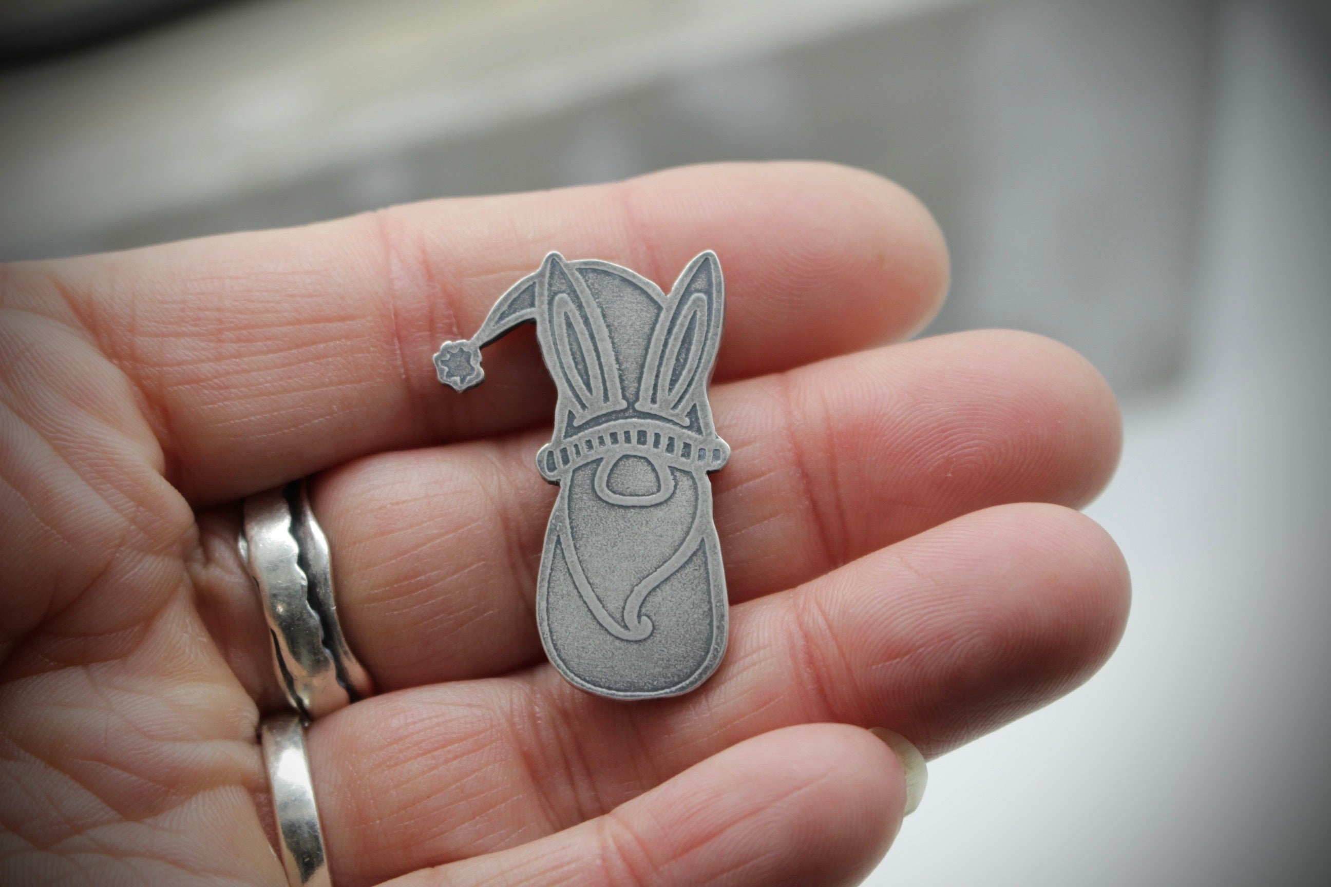 Spring Gnome Pin