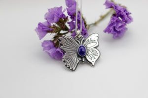 Daisy Butterfly Necklace