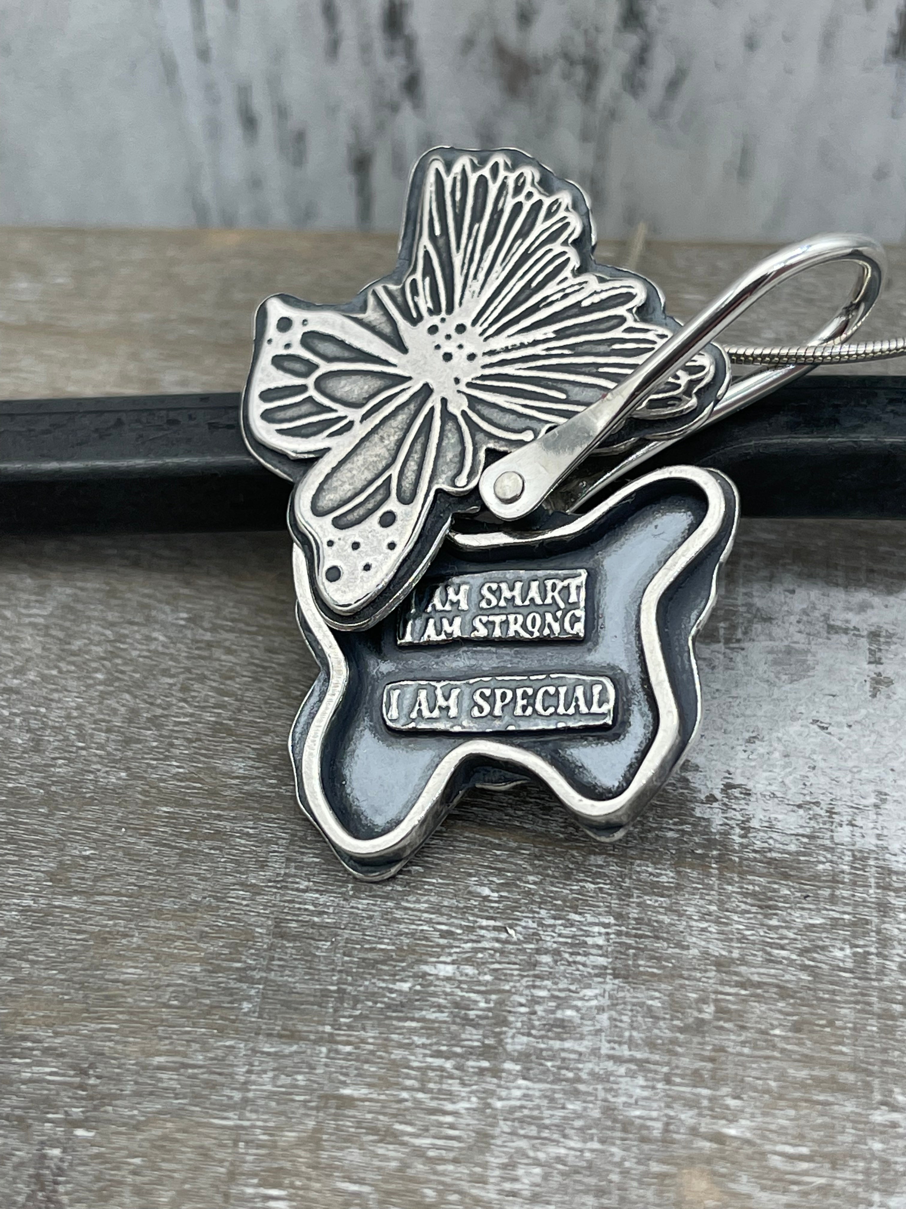 Butterfly/Daisy Necklace