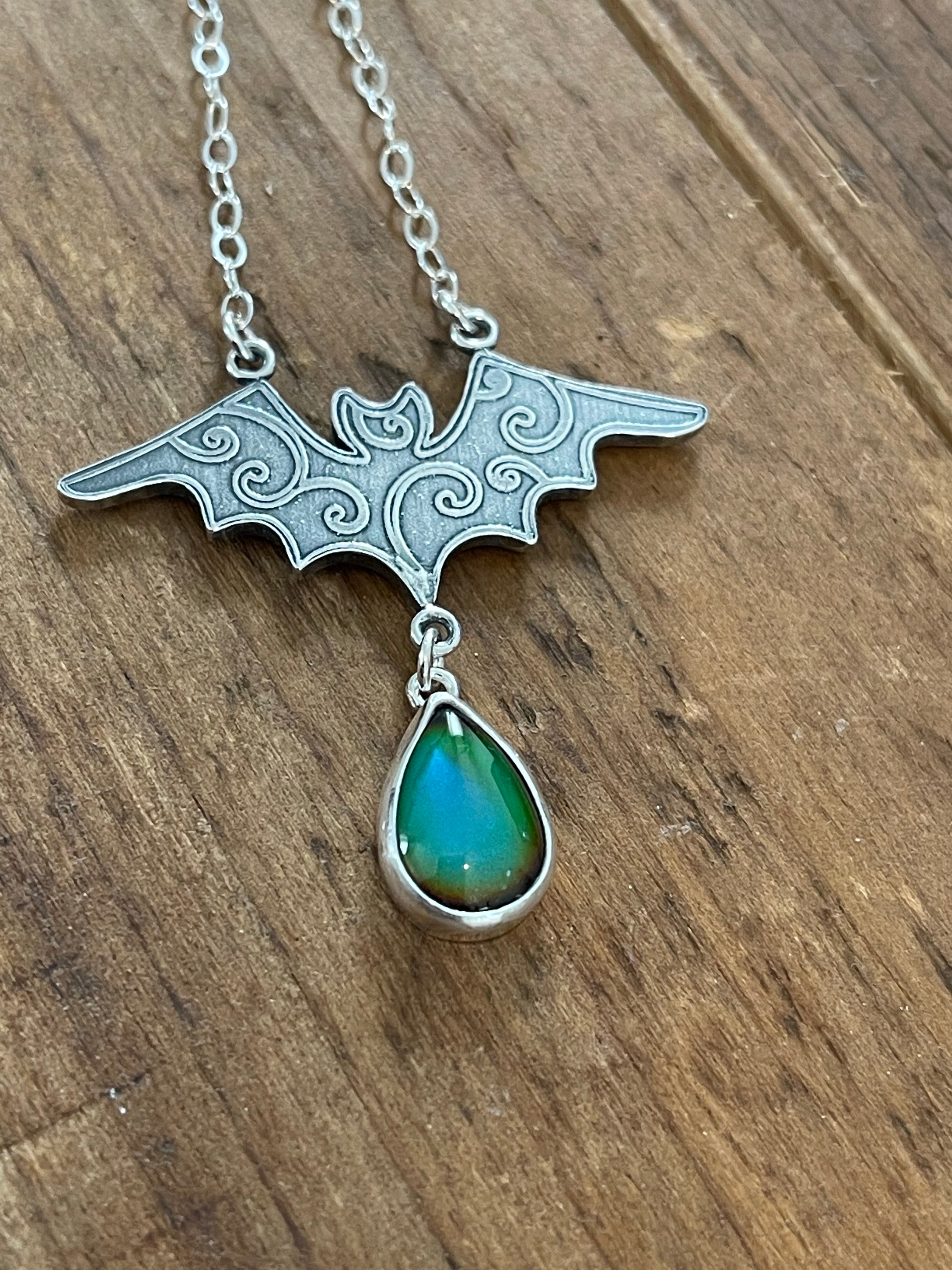Flourish Bat Necklace