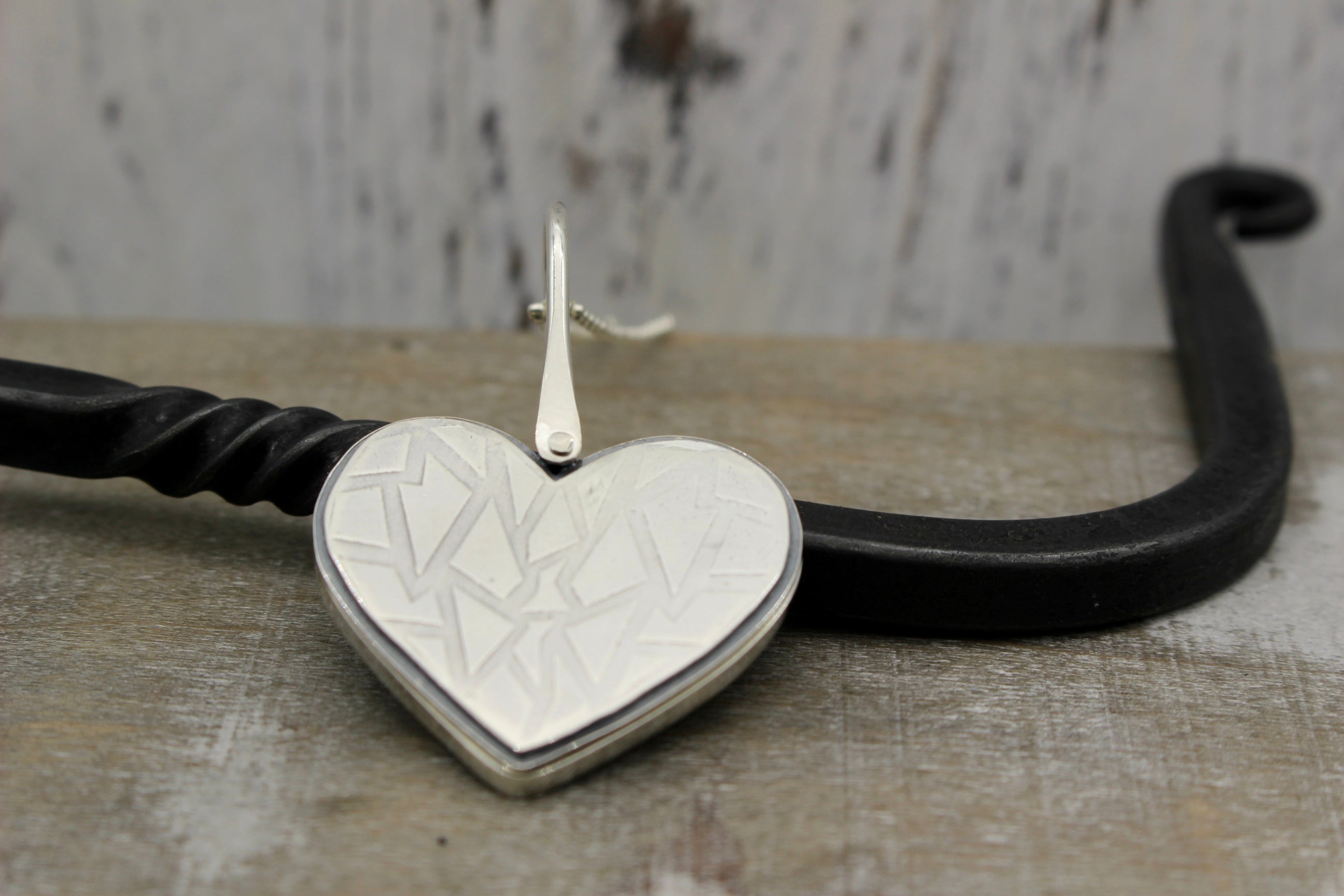 Fractured Heart Locket