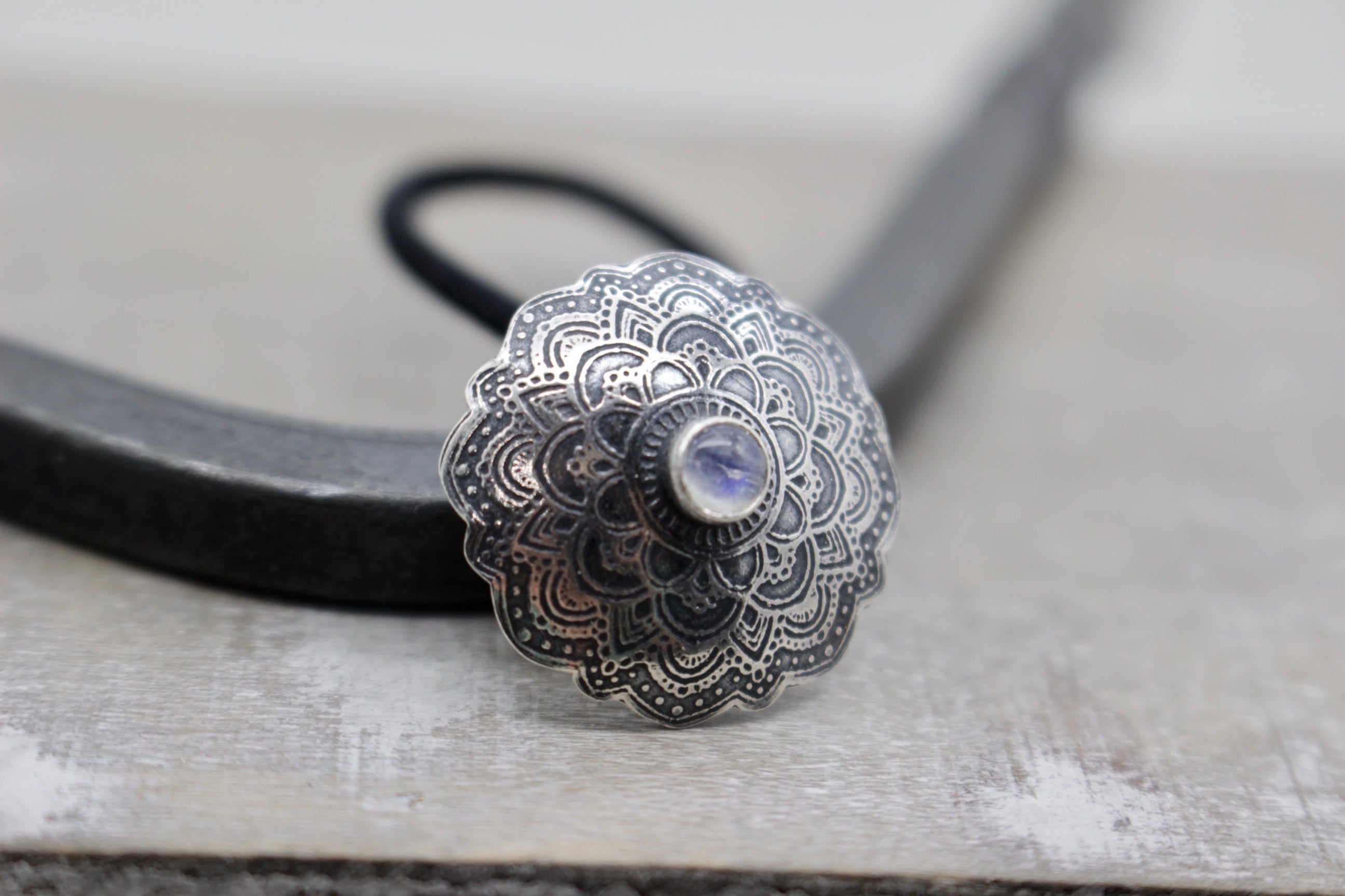 Mandala Ponytail Holder